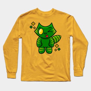 Battle Cat Wink Long Sleeve T-Shirt